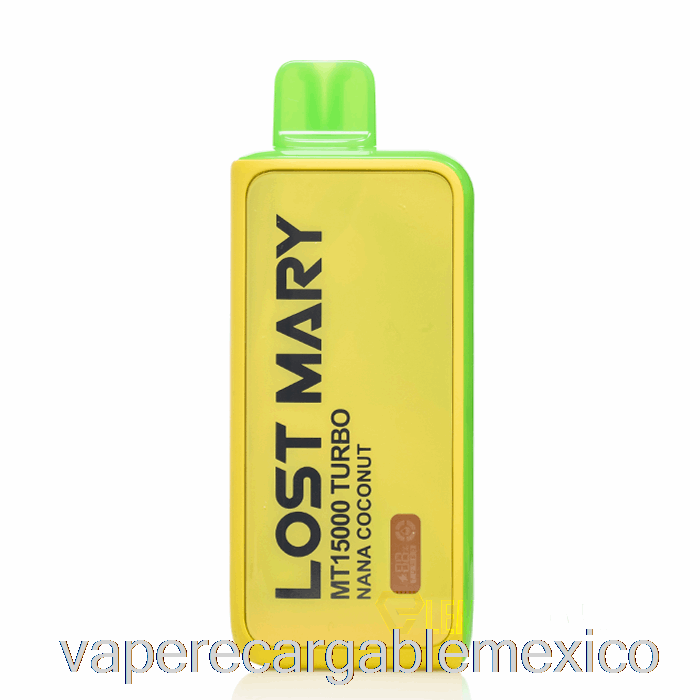 Vape Recargable Lost Mary Mt15000 Desechable Nana Coco